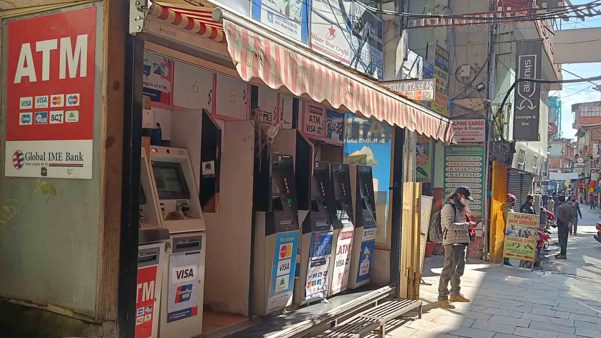 ATMs Everywhere in Nepal