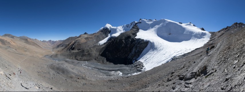 Panoramic view of stunning Himalayas