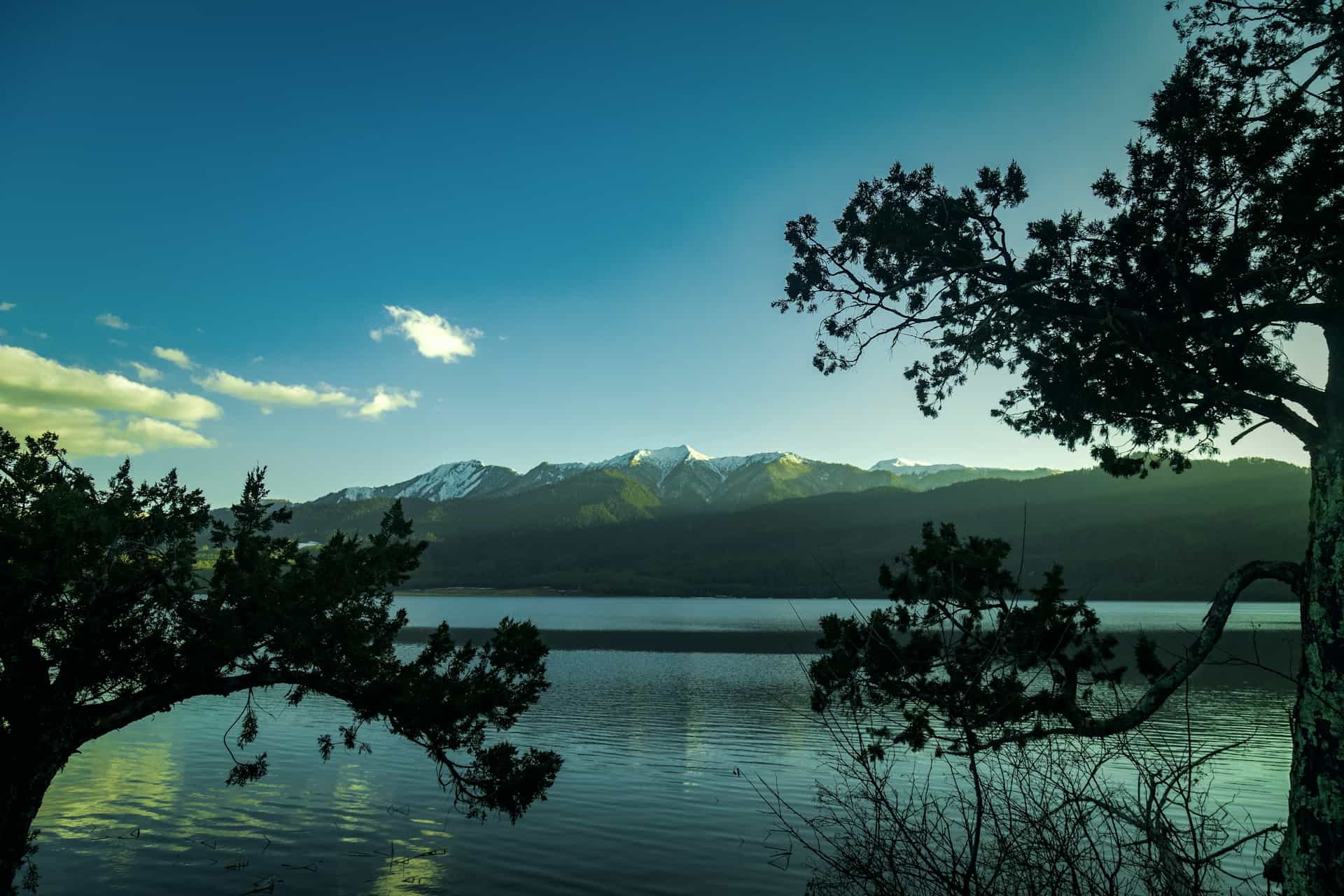 Stunning Aerial Perspective of Rara Lake, Showcasing Its Crystal-Clear Waters and Scenic Surroundings